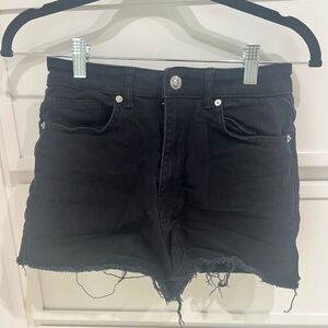 H&M Black Jean Shorts for Women